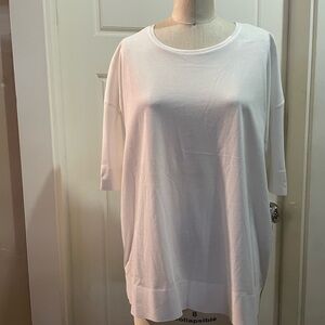 COS White Short Sleeve Women's Tee